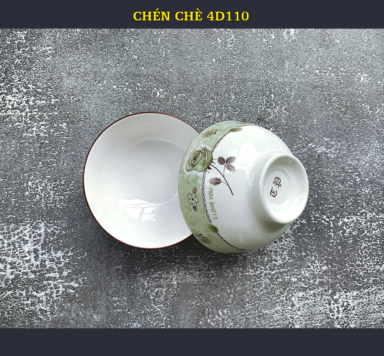Chén mắm 4d110 sứ bát bảo cao cấp, since_1977