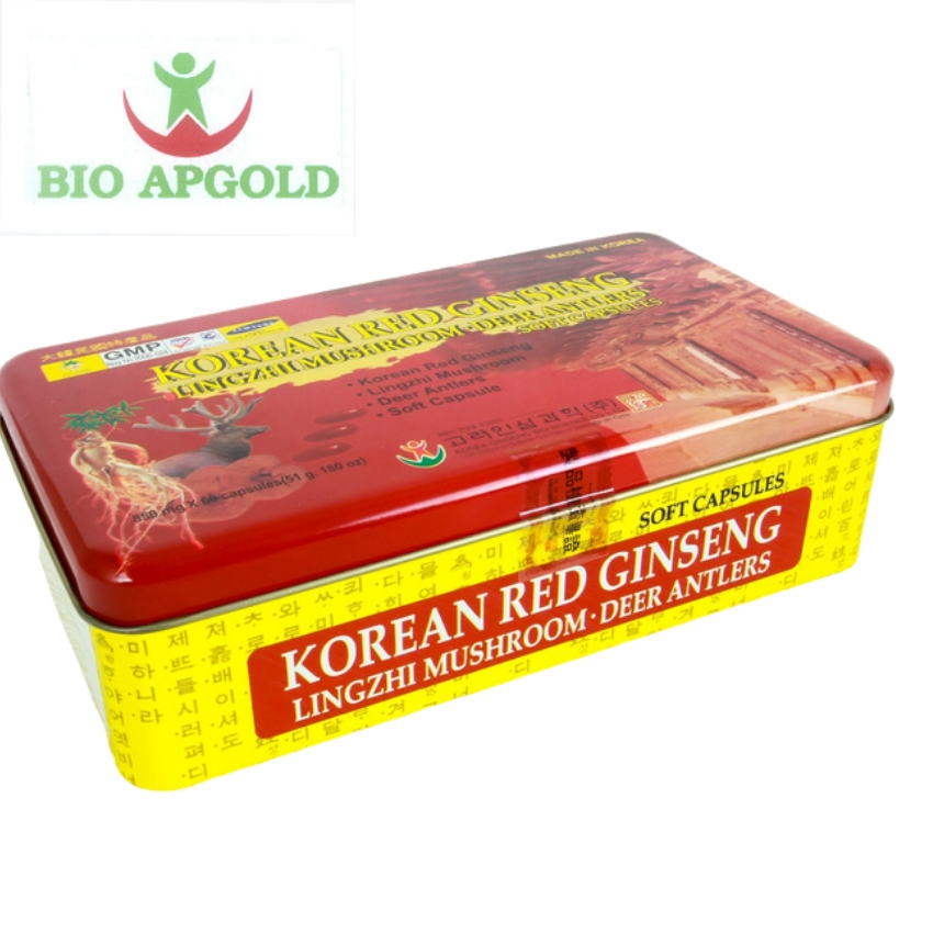Viên Sâm Linh Chi Nhung Hươu Hàn Quốc (hộp 120 viên)🔥 Khanhtankorea 🔥