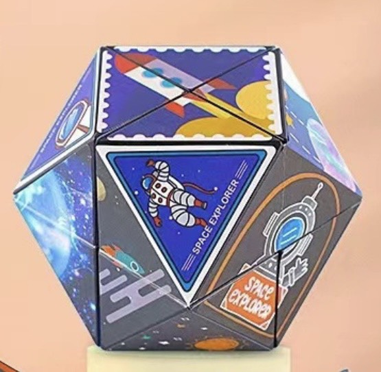 Đồ Chơi Khối Rubik 3D Thay Đổi Hình Dạng Độc Đáo Cho Bé
