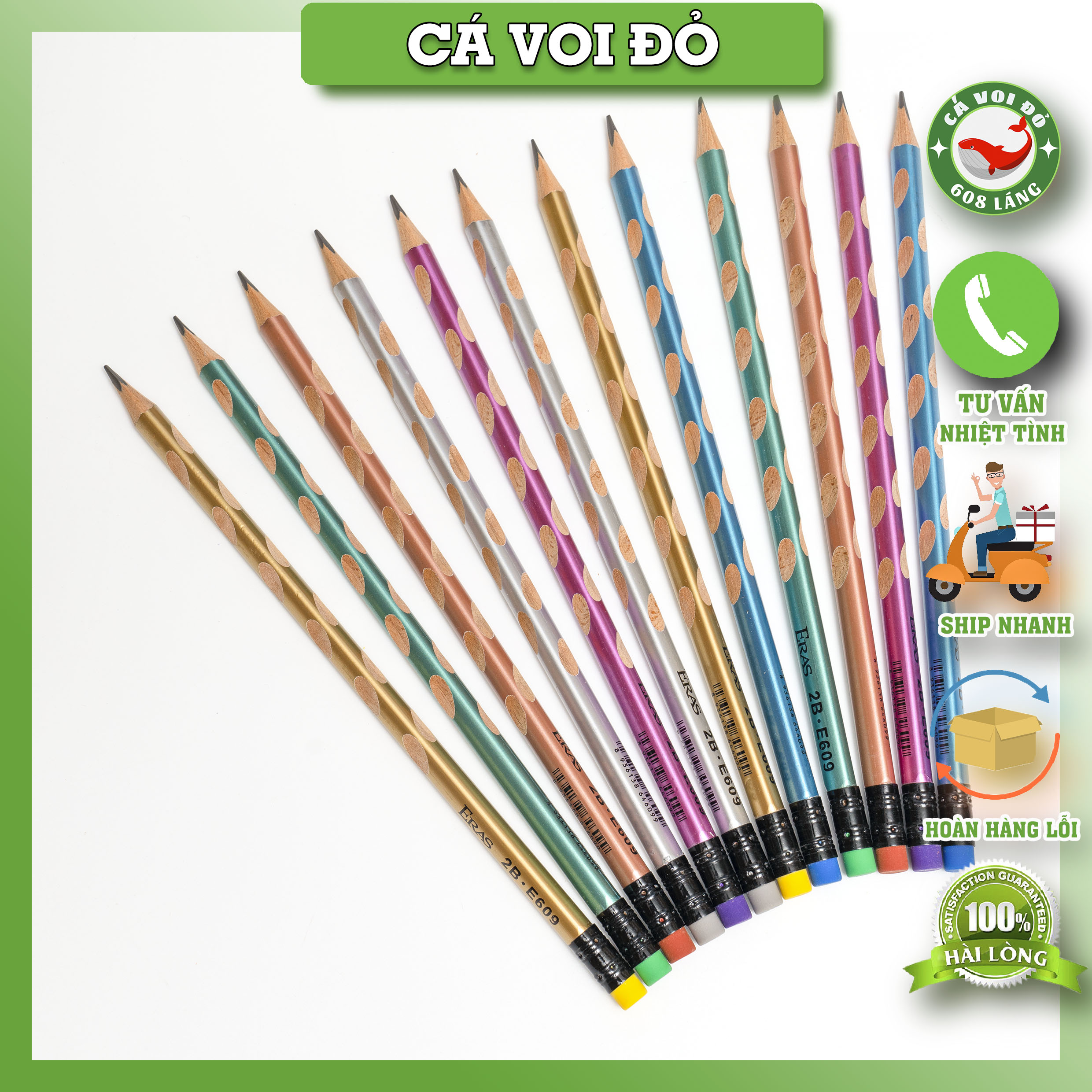 Bút chì 2B Eras Định Vị Eras E609