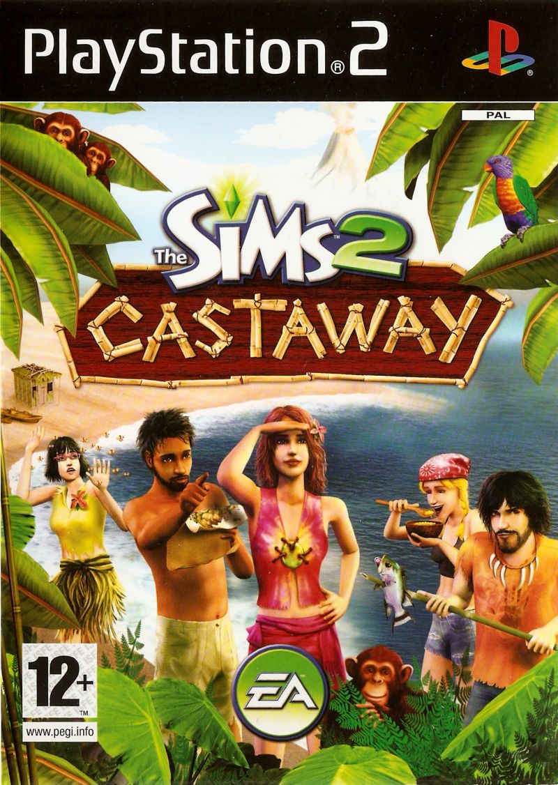 [HCM]game ps2 the sim castaway ( game mô phỏng )
