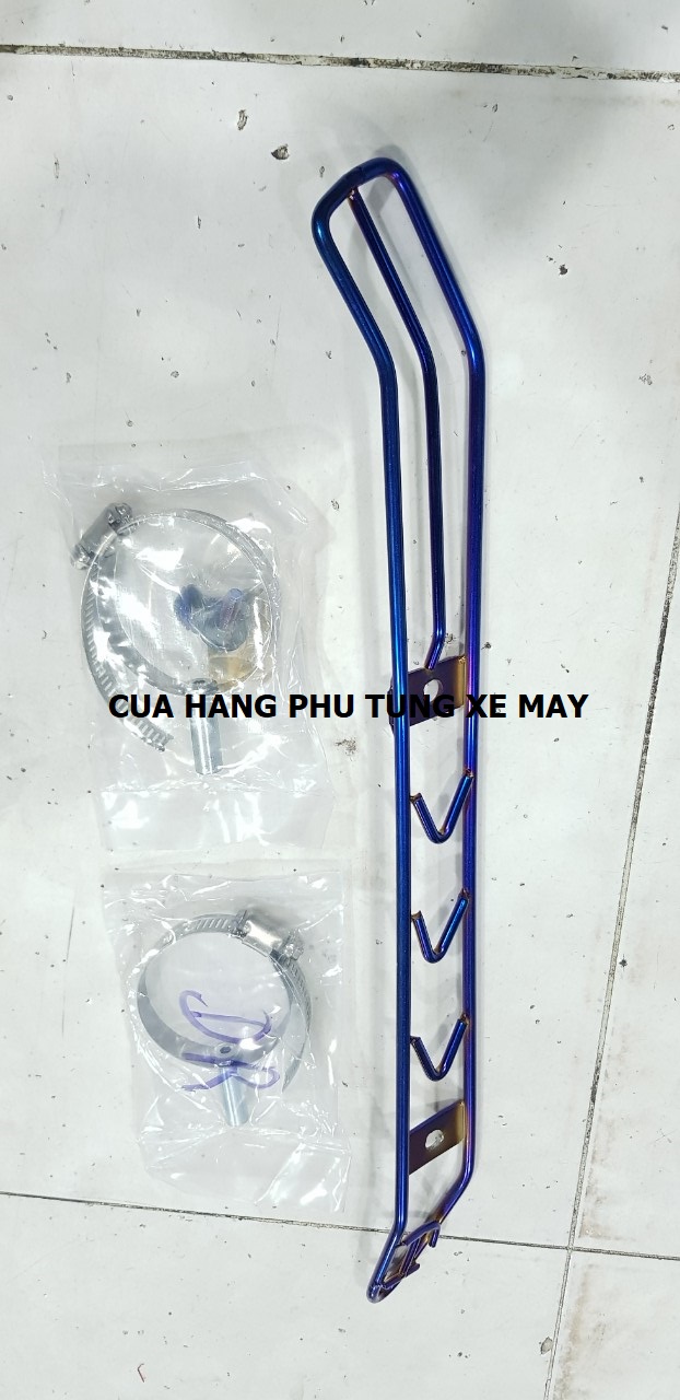 Ốp pô titan gắn xe DREAM - WAVE - CUP - Mang đến sự an toàn - Tiện lợi khi trang bị cho xế yêu