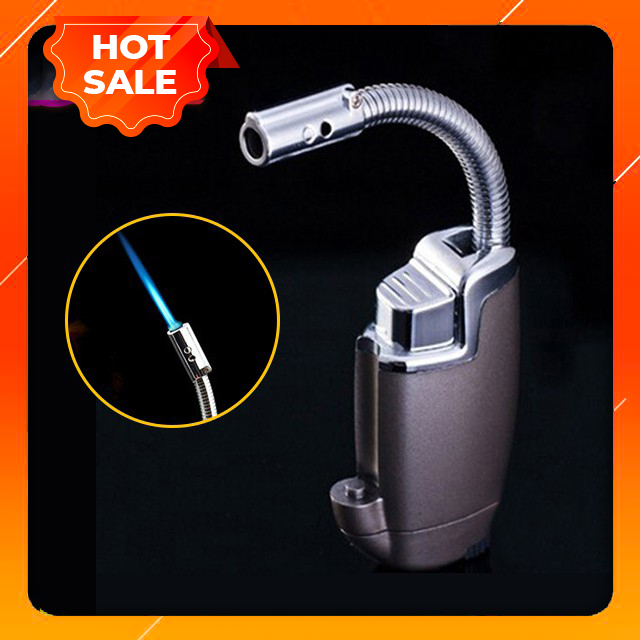 Hột Quẹt Bật Lửa Gas Khò Vòi Dài Châm Bếp - Dùng Gas Đá Cao Cấp ( Nhiều Màu )