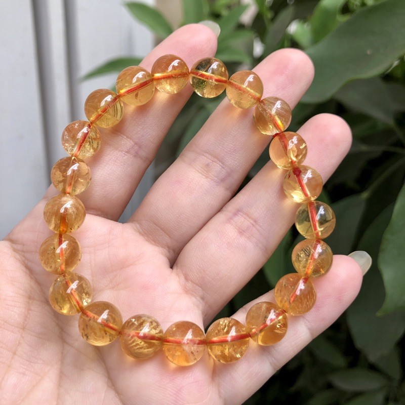 Vòng tay Citrine đậm