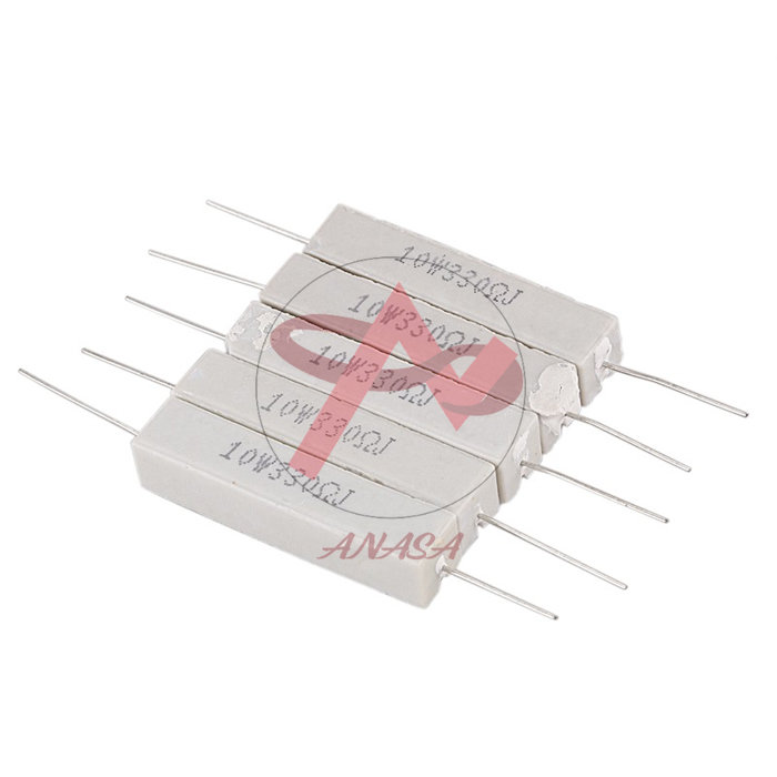 Trở Sứ 10W ( Trở Công Suất 10W ) 5% Các Loại Giá Rẻ