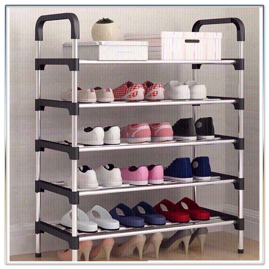 [KHUYẾN MÃI HẤP DẪN] Giá kệ để giày dép ngăn nắp 5 tầng bằng nhựa đẹp, khung inox siêu bền, lắp đặt dễ dàng bằng tay, phù hợp để trong nhà, ngoài hiên, Kệ để giày dép 5 tầng chống bụi, gọn gàng, sạch sẽ