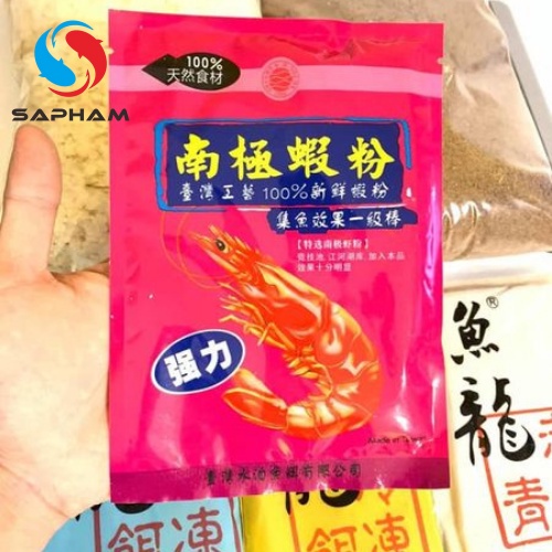 Mồi Câu Tôm Thuỷ Bạc -  Chuyên RÔ Phi, Chép, Trắm hồ dịch vụ