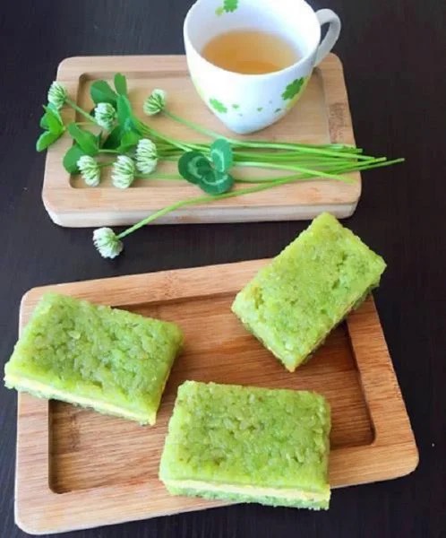 500G CỐM DẸP XANH ĐẶC SẢN LÀNG VÒNG