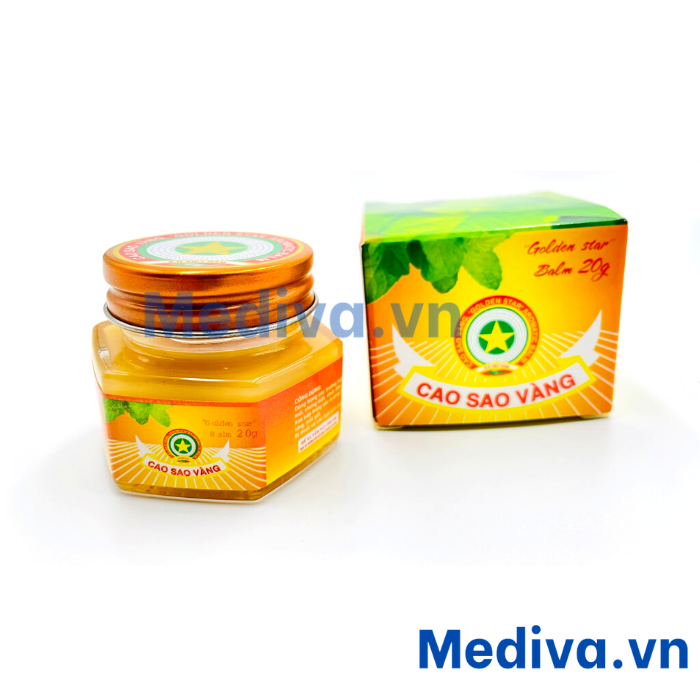 Cao Sao Vàng 20g Tw3 - Golden star balm 20g