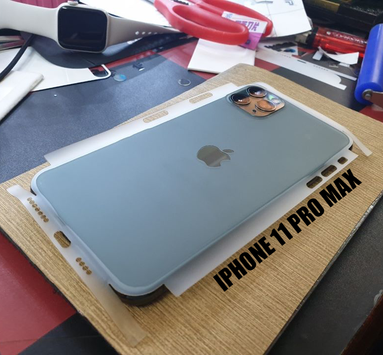 Dán ppf 3 lớp full lưng viền iphone 11 pro max