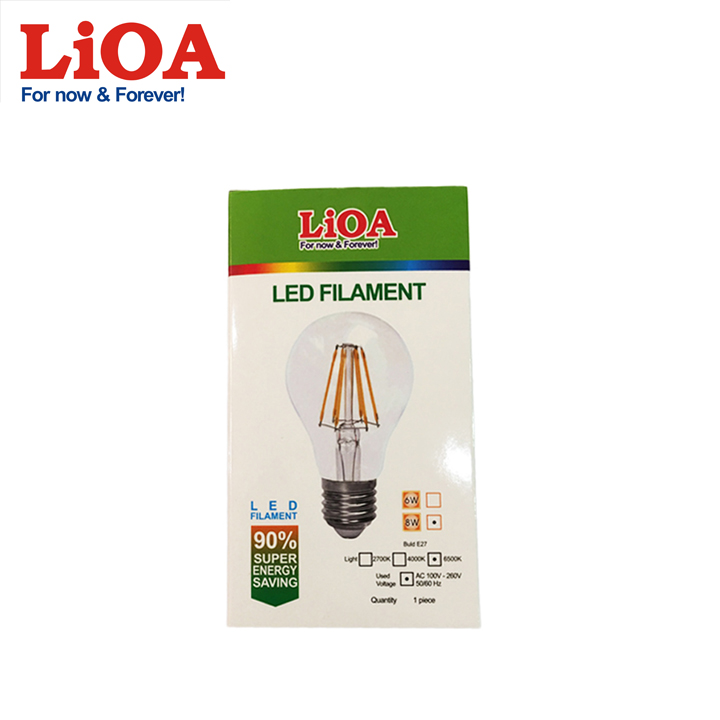 Bóng đèn sợi Led LiOA DSLED/8WAC220