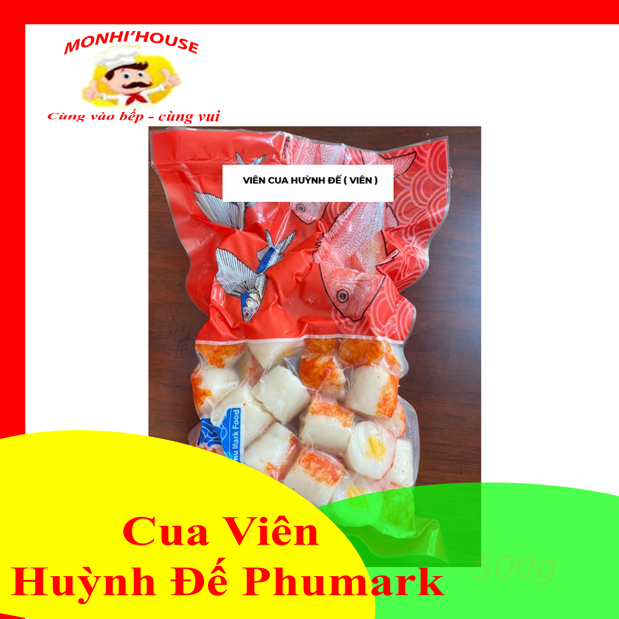 500g Cua Viên Hoàng đế Phumark