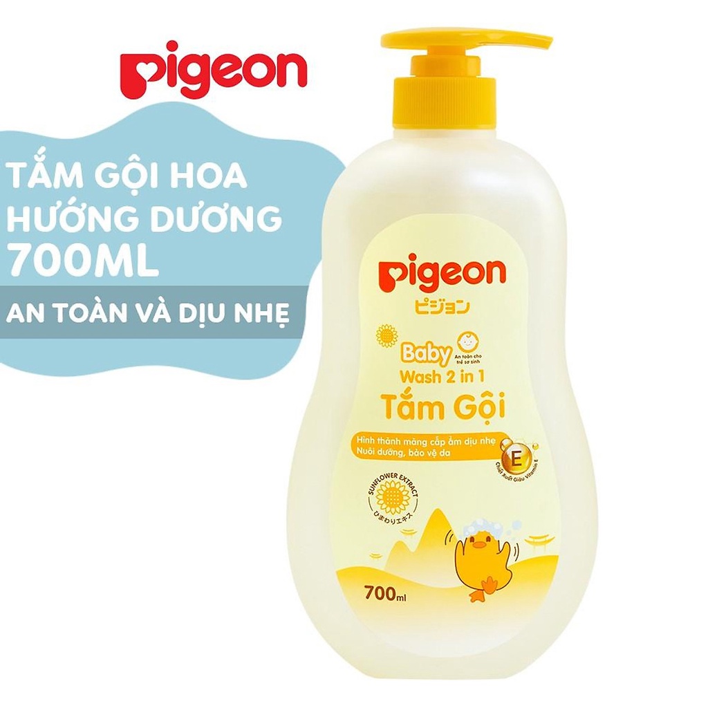 Sữa Tắm Gội Pigeon 2 trong 1 ( 200ml và 700ml )