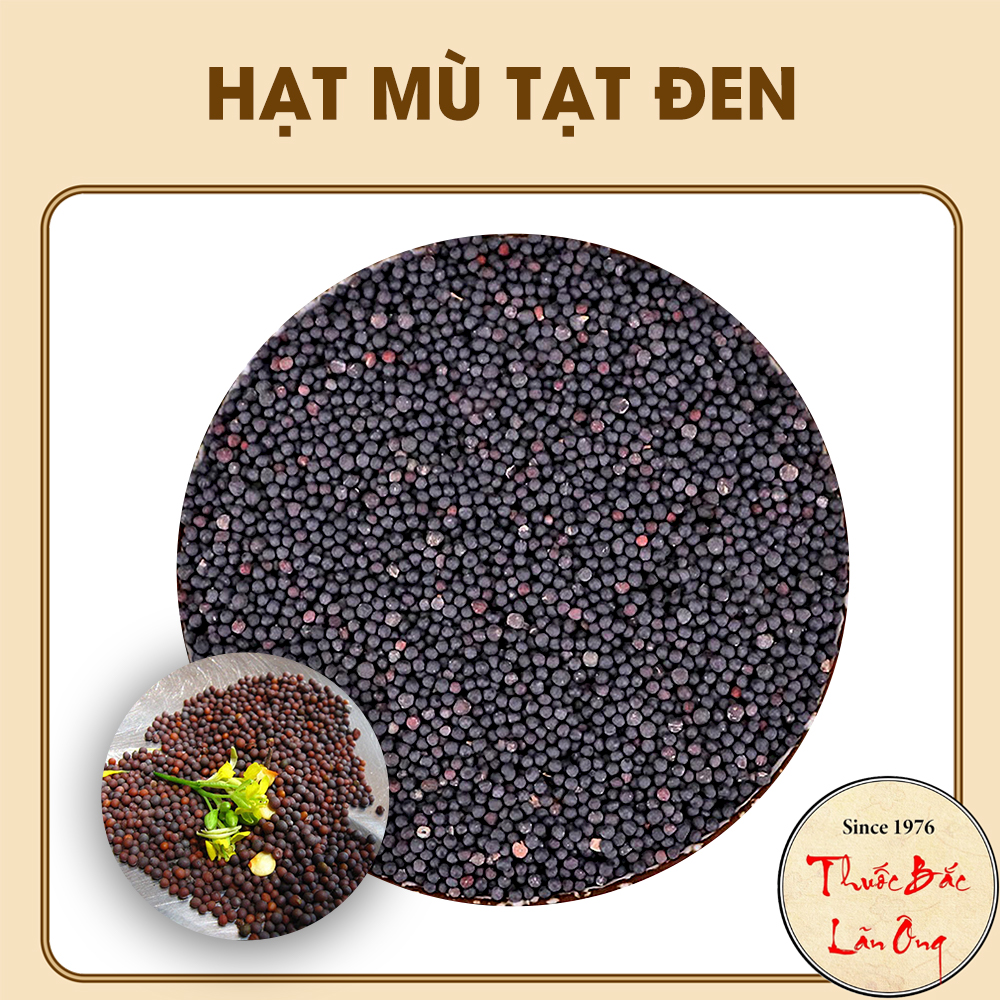 Hạt mù tạt đen 1kg, mù tạt Ấn Độ nguyên hạt, cay thơm, gia vị sốt chấm, tăng hương vị cho món ăn