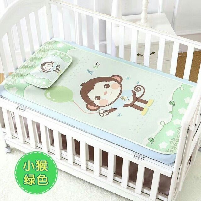 Bộ chiếu điều hòa 3D kèm gối thảo dược cho bé (nhiều mẫu)