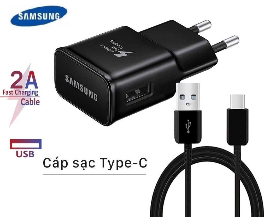 Bộ sạc nhanh 2.0A Micro Usb và Type C cho các dòng máy điện thoại