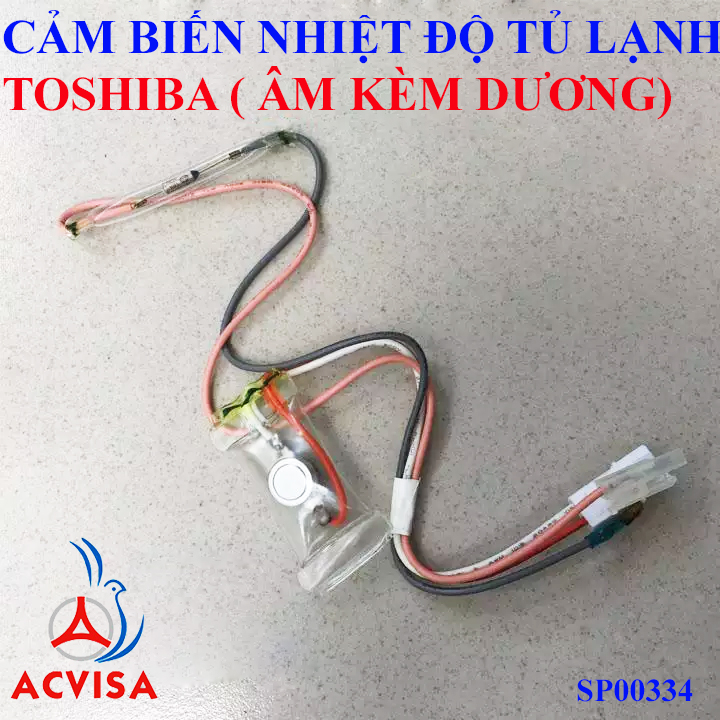 Combo 2 Cảm Biến Nhiệt Độ Tủ Lạnh Toshiba (Âm Kèm Dương)
