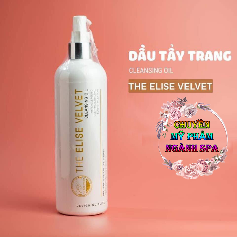 Dầu Tẩy Trang Lin dsay The elise velvet Cleansing oil 500ml