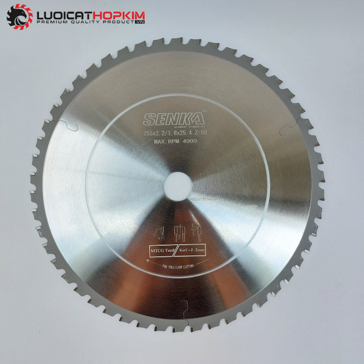 Lưỡi cưa sắt hợp kim 255mm SENKA