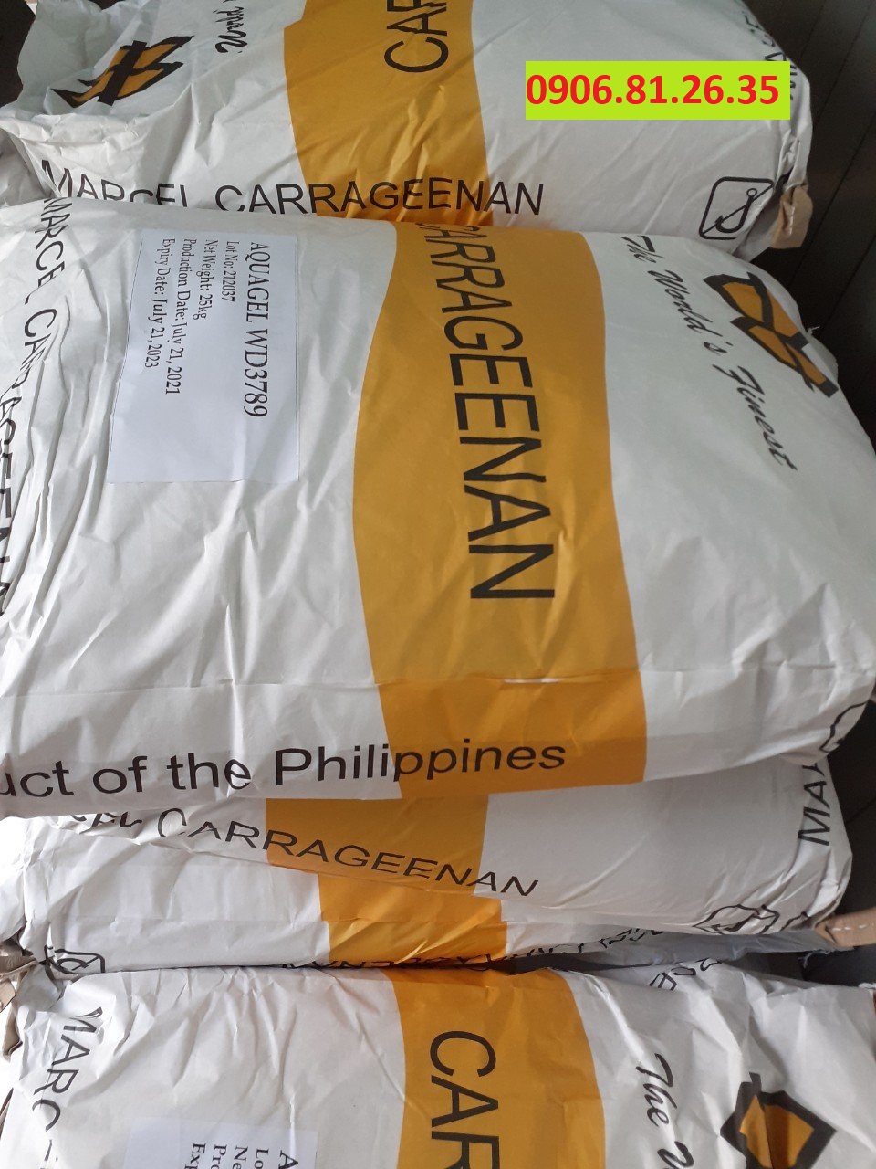 Bột thạch CARRAGEENAN 1KG_Dùng làm Thạch,rau câu (3789)(3663)