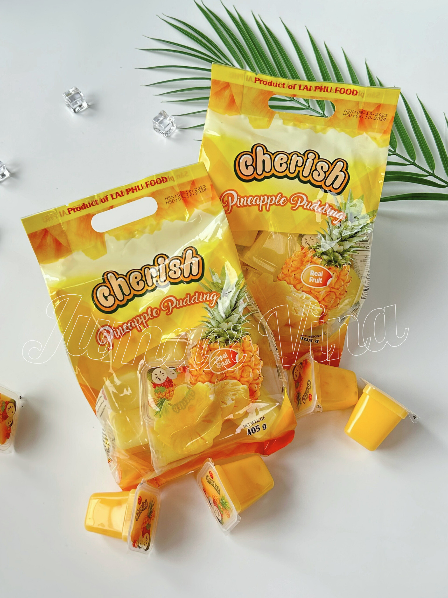 (Expiration Date 7/2026) Cherish Lai Phu Rich Fragrant Jelly Pudding 405g 405g