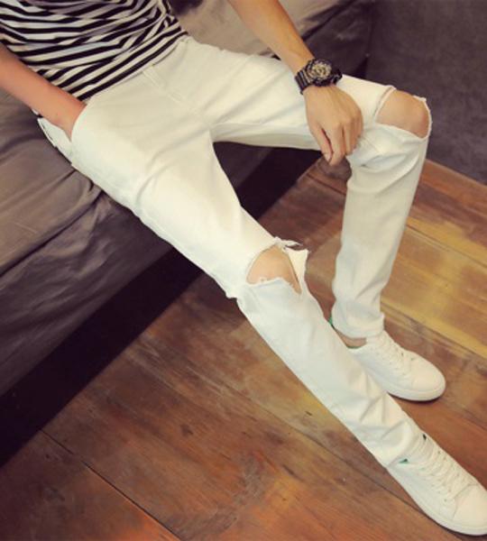Quần jean nam body hàn quốc