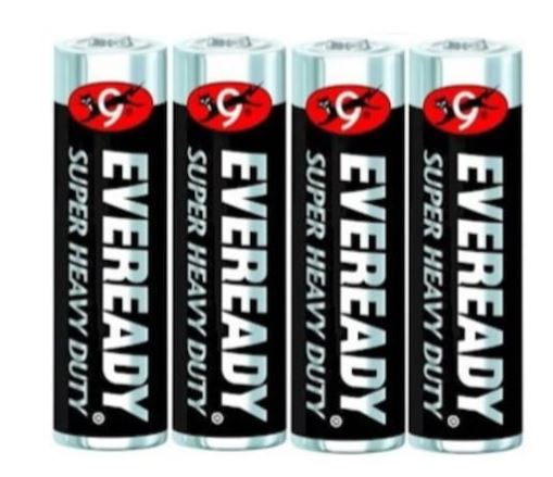 4 viên pin tiểu aa eveready mèo super 1.5v
