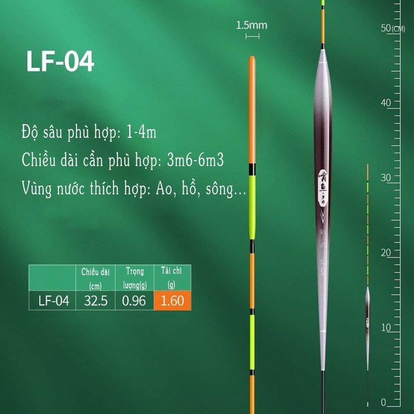 Phao Rô V2 Chuyên Câu Đài Rô Diếc Chép