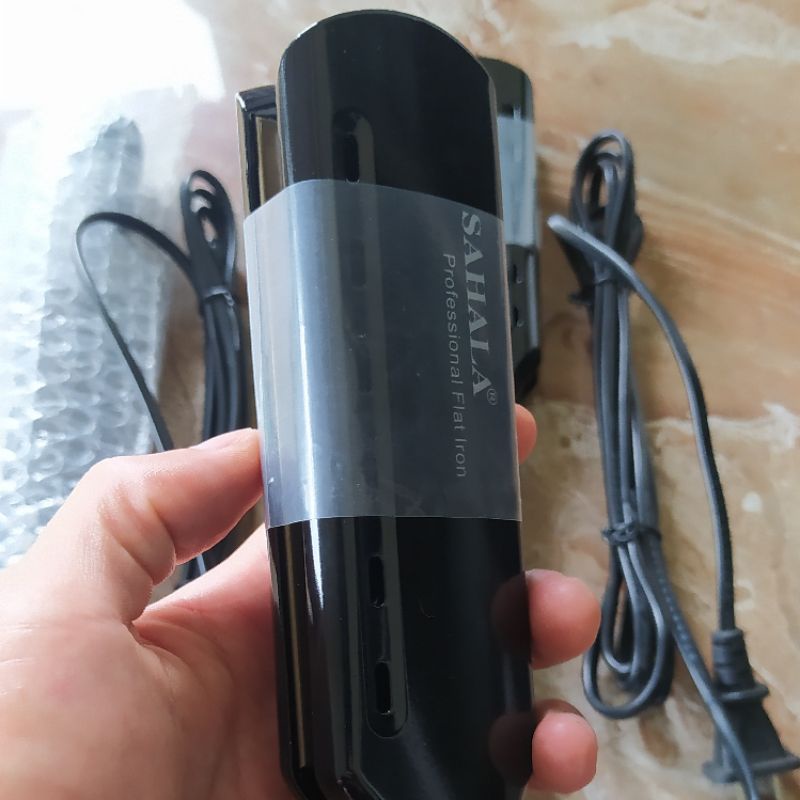 Máy là tóc Sahala bản mỏng duỗi tóc, kẹp thẳng, ép tóc, uốn cúp làm tóc xoăn lọn tóc