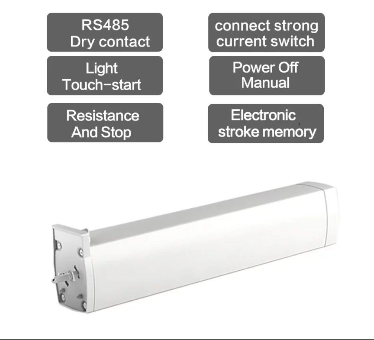 Động cơ rèm Motor Dooya DT82TV + Remote ( hoạt động yên tĩnh)