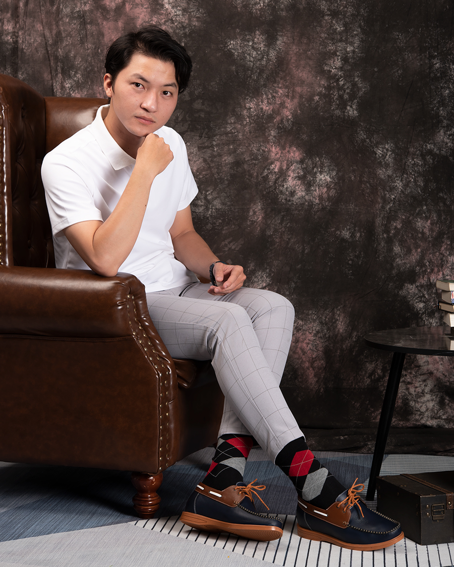 [ 5CM ] Giày Đế Cao Nam T&TRA T03XN