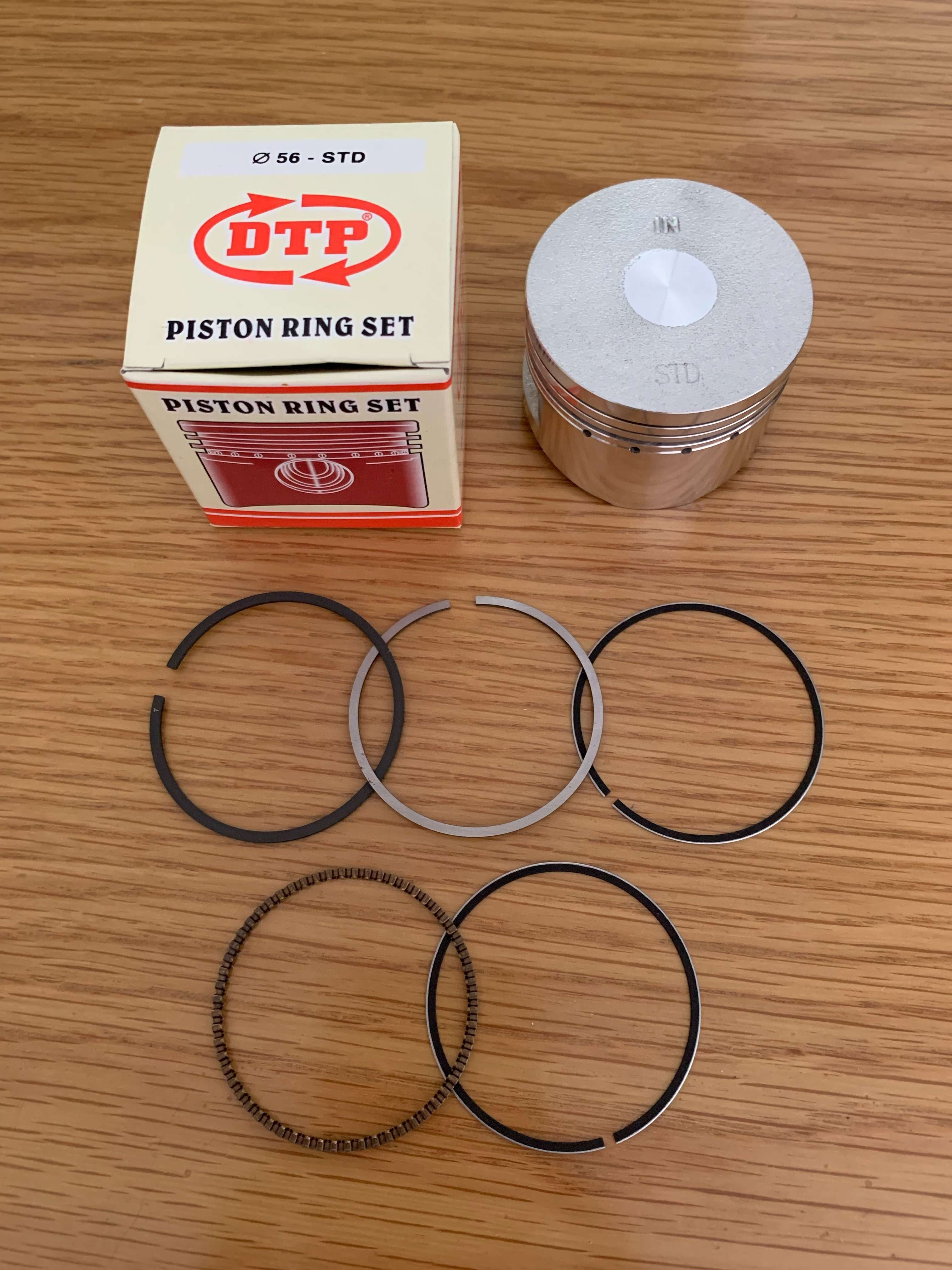 Piston bạc dành cho xe độ 56 li Ắc 13 (Cos 0-4)