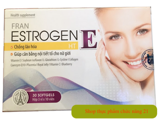 ESTROGEN E cân bằng nội tiết tố nữ.