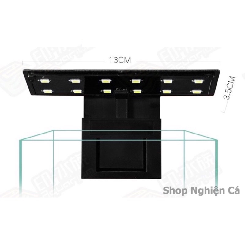 Đèn Led Hồ Cá, Thuỷ Sinh JENECA X3 | Đèn Led Kẹp show cá