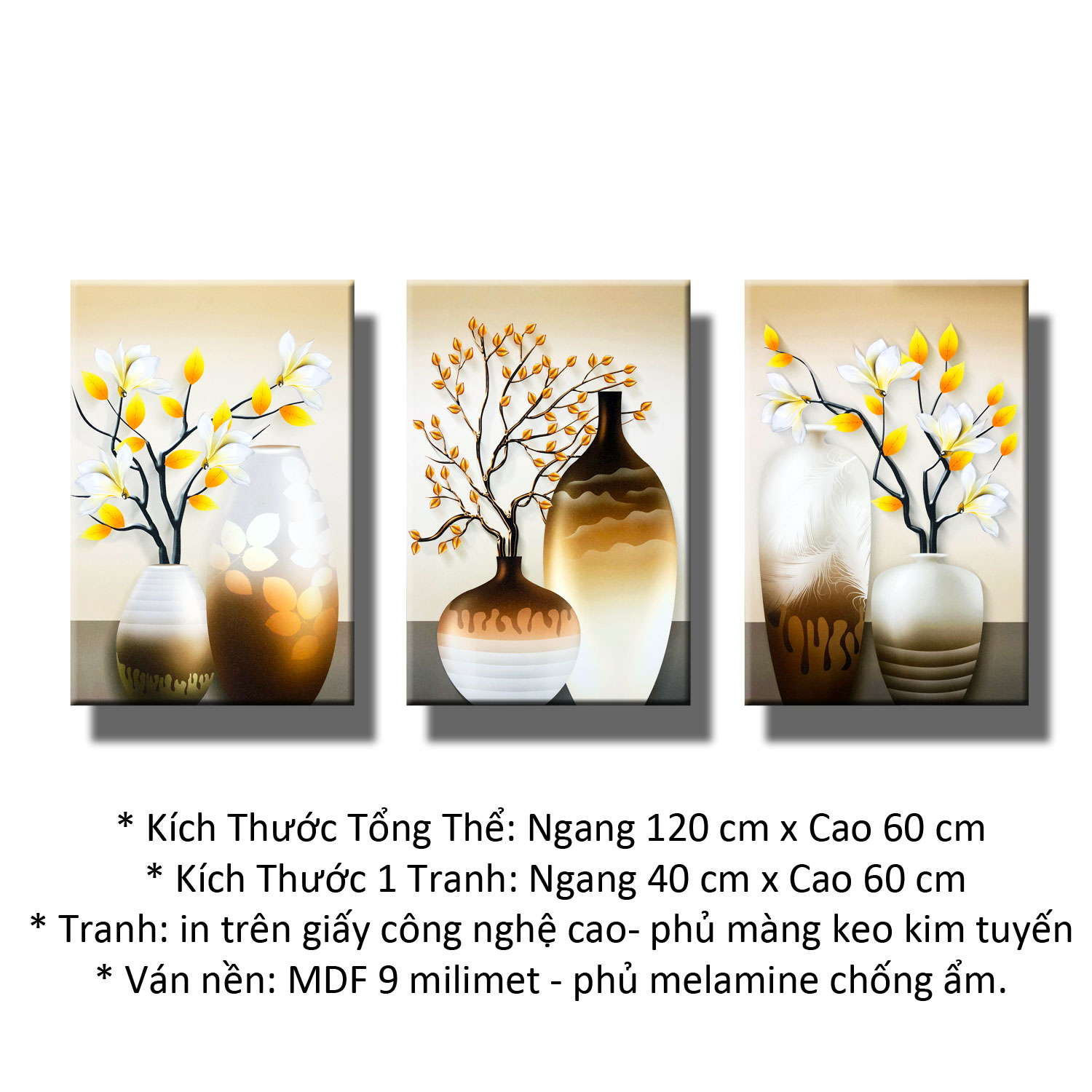 Tranh treo tường - vạn sự bình an - tranh minh hiền