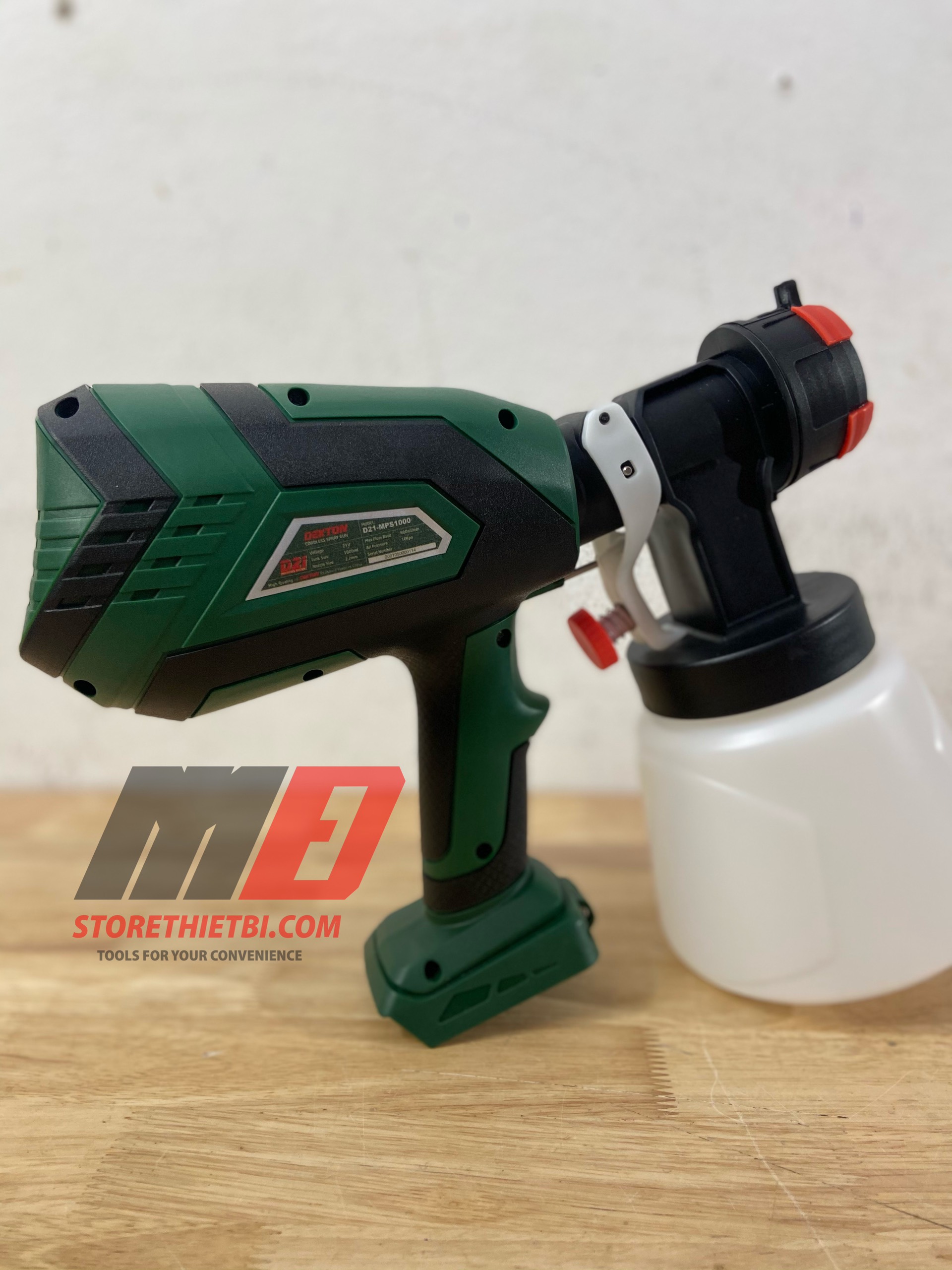 Máy phun sơn dùng pin D21 Dekton D21-MPS1000
