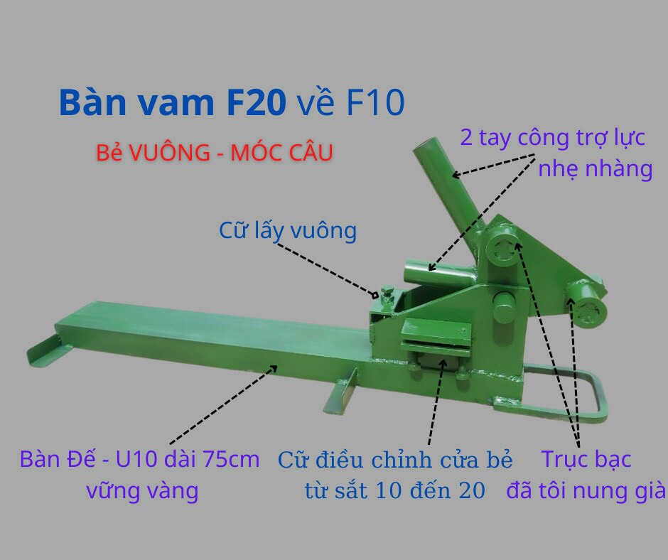 Bàn Bẻ Mỏ Sắt Cây F20
