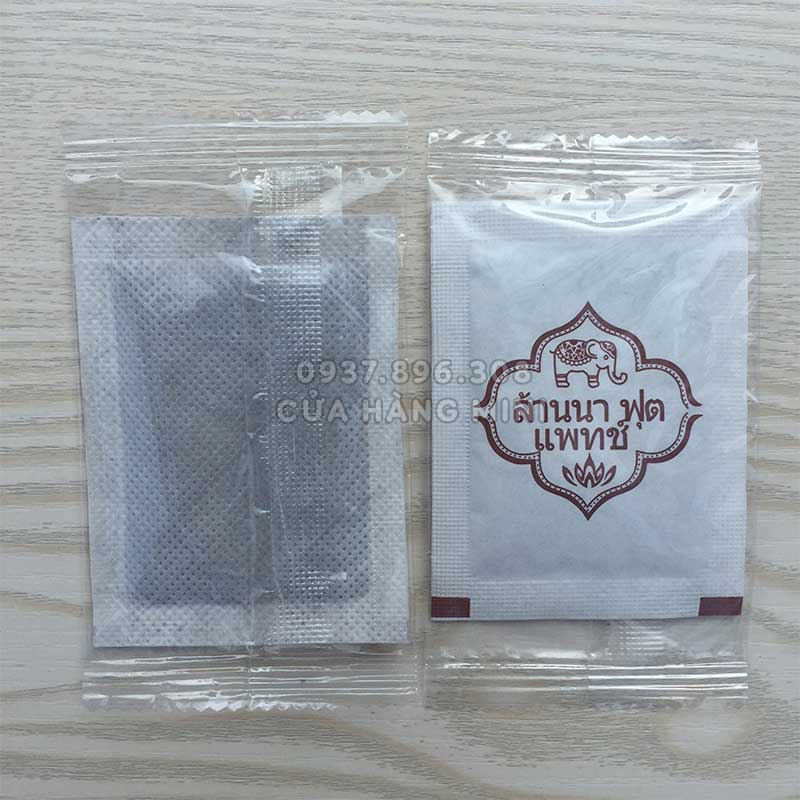【FREESHIP】 Combo 10 Miếng Dán Thải Độc Chân Thái Lan Lanna Foot Patch