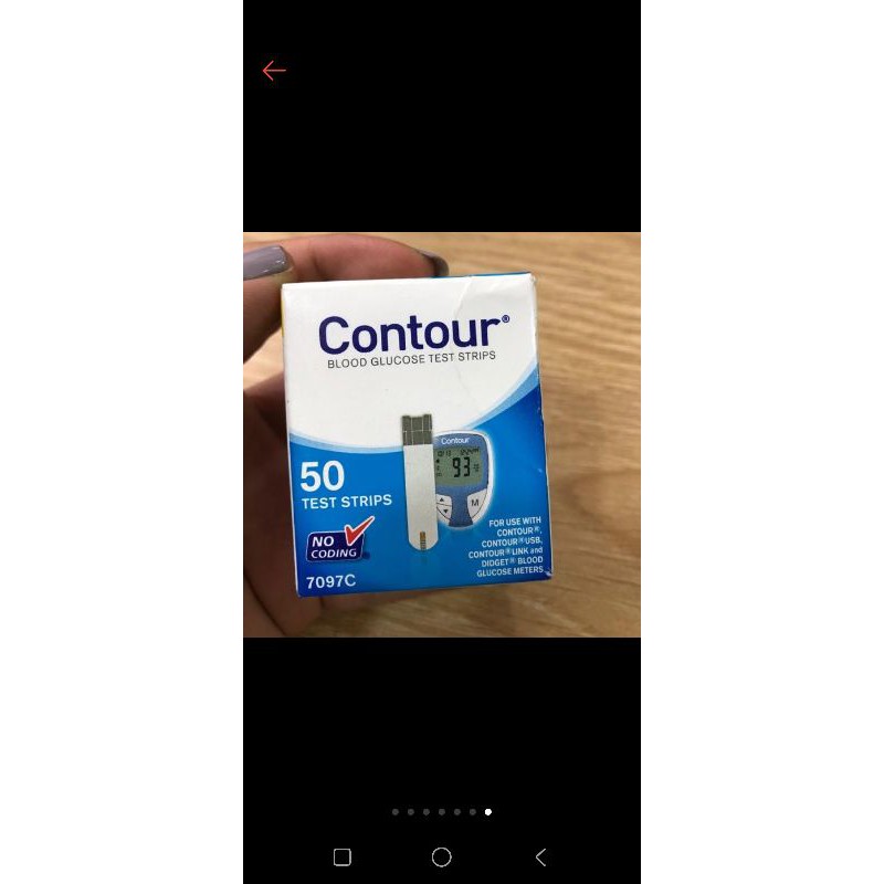 Que Thử Đường Huyết Contour_50 Que