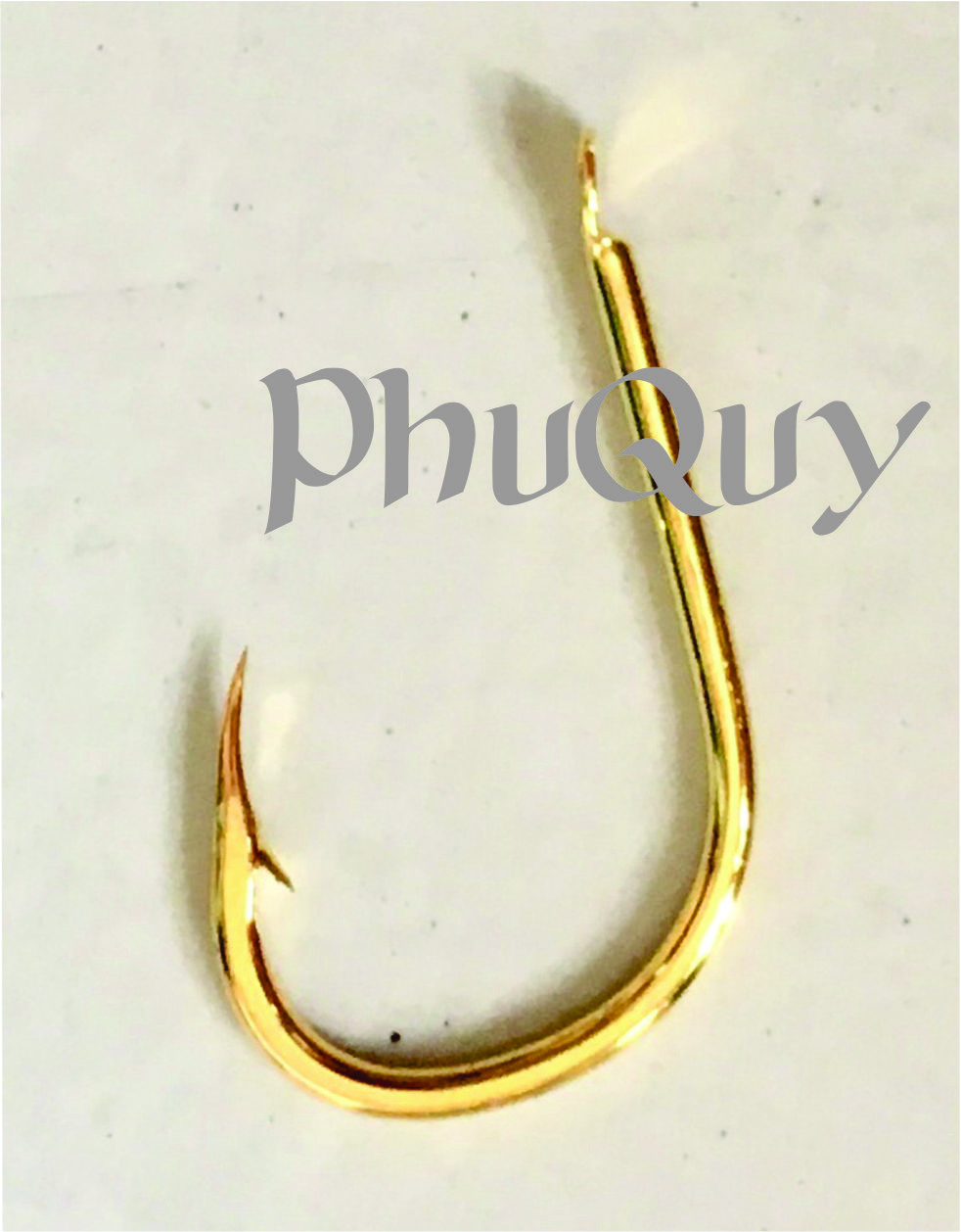 Hộp 200 Lưỡi Câu Cá Thép Mạ Vàng (Mã: V-200)