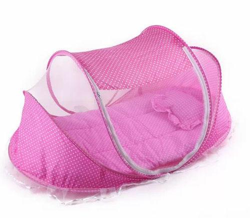Nệm mùng di động cỡ đại cho bé ( Màu Xanh )