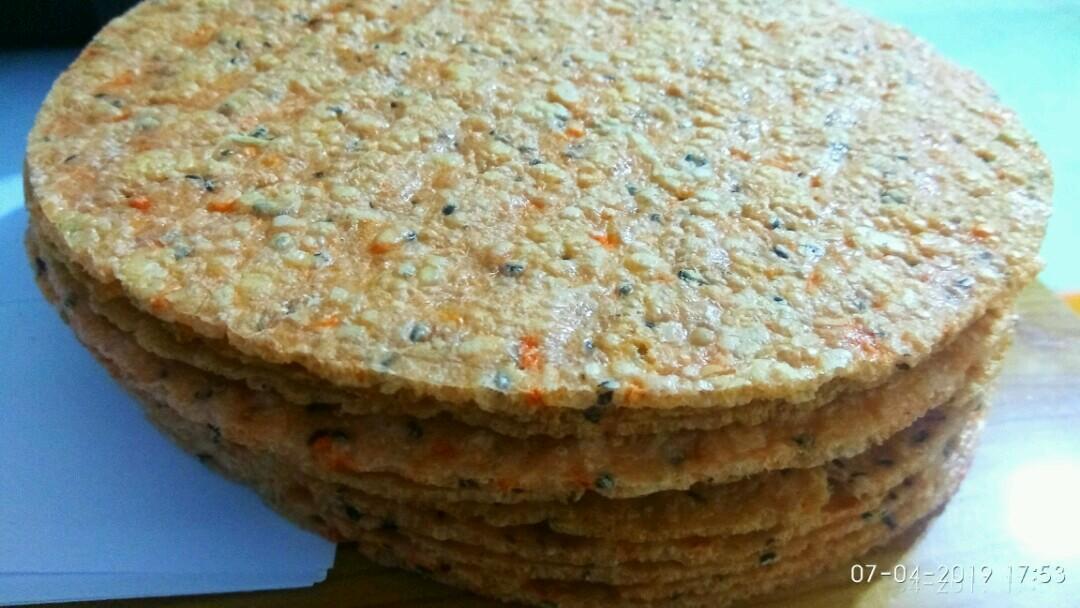 Bánh tráng tép nướng (xấp 10 cái)