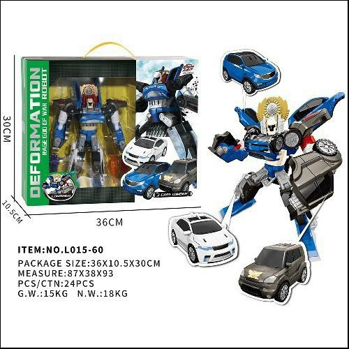 Bộ Đồ Chơi Robot Lắp Ráp Xe Deformation 3 Trong 1