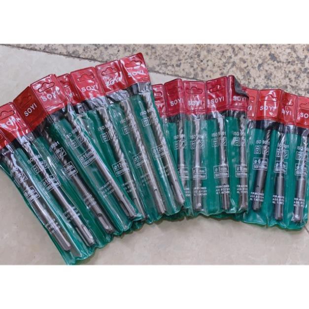 (SIÊU RẺ) Mũi khoan bê tông SOYI giá rẻ đủ cỡ