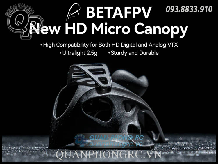 Canopy betafpv new hd micro 2022