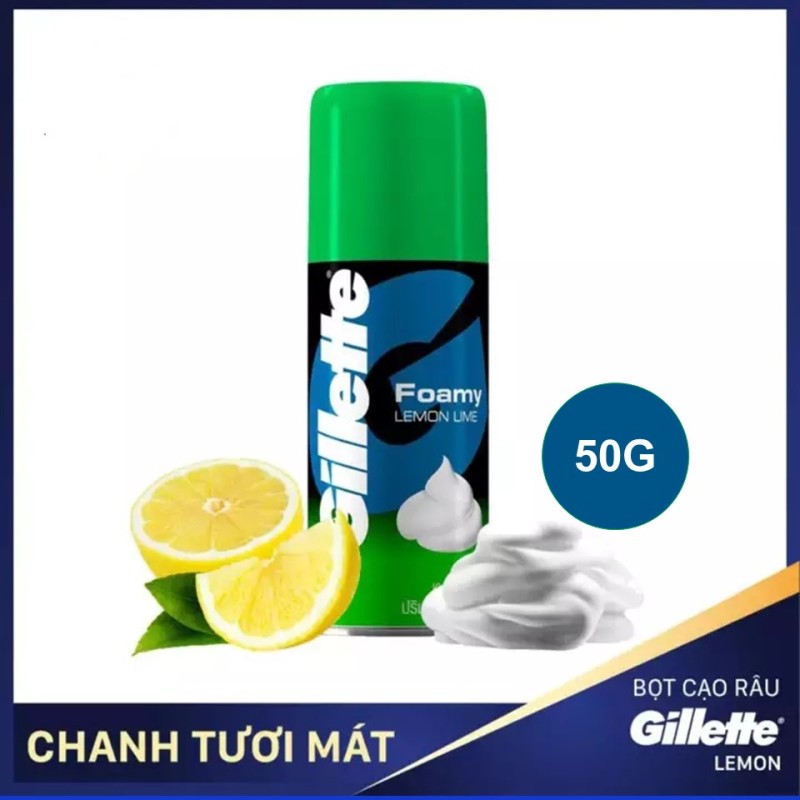 Bọt cạo râu Gillette Hương Chanh 50g