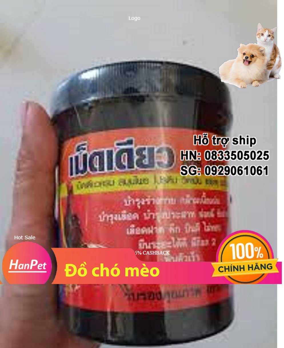 Hanpet - Bổ nội tạng dành cho gà đá thái lan - Hũ 120 viên