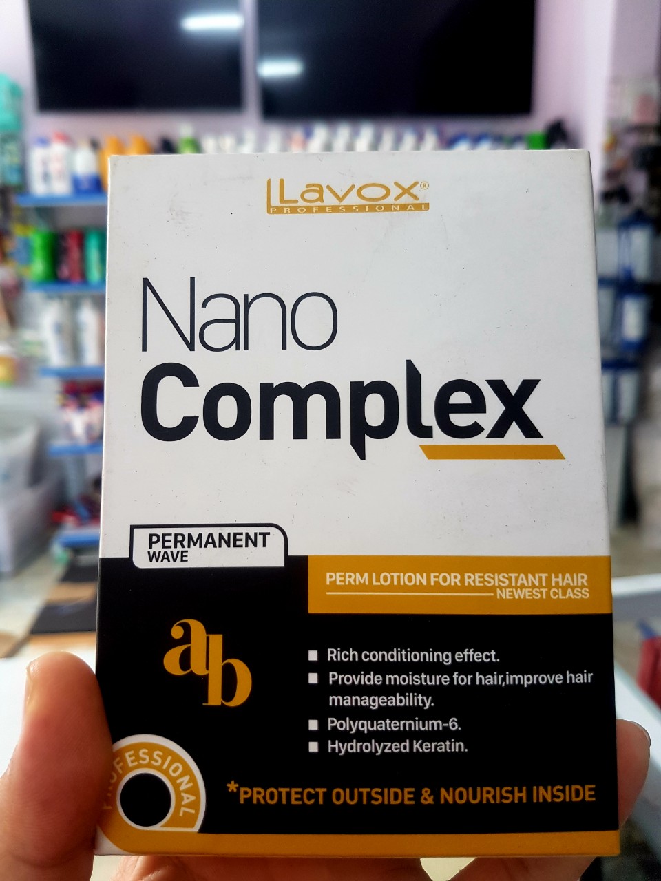 Thuốc Uốn Lạnh Lavox nano 100ml - Cặp 2 Chai (AB) Uốn Lạnh.