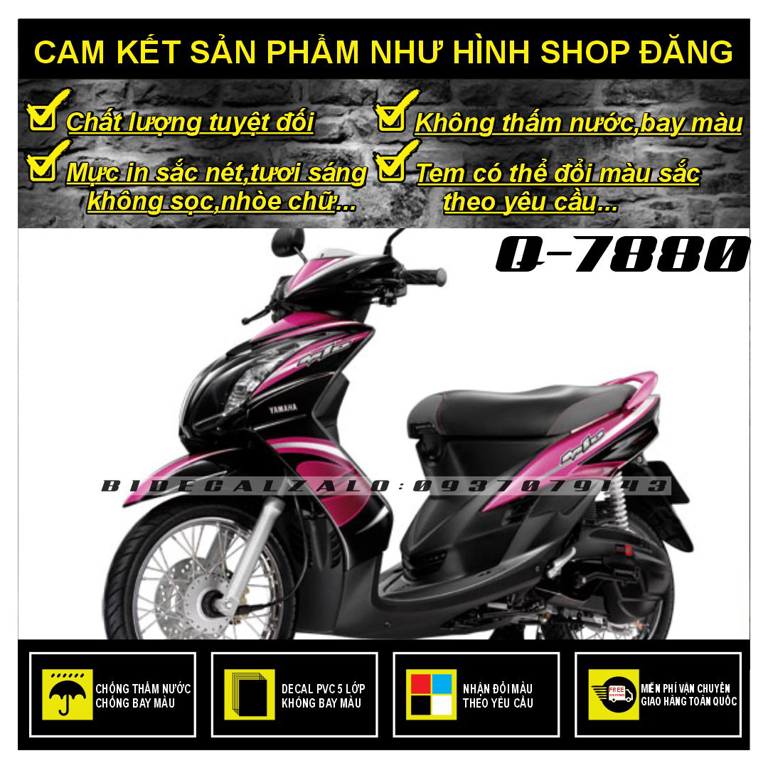 Hcm-bidecal- tem rời mio ultimo z phối hồng đen