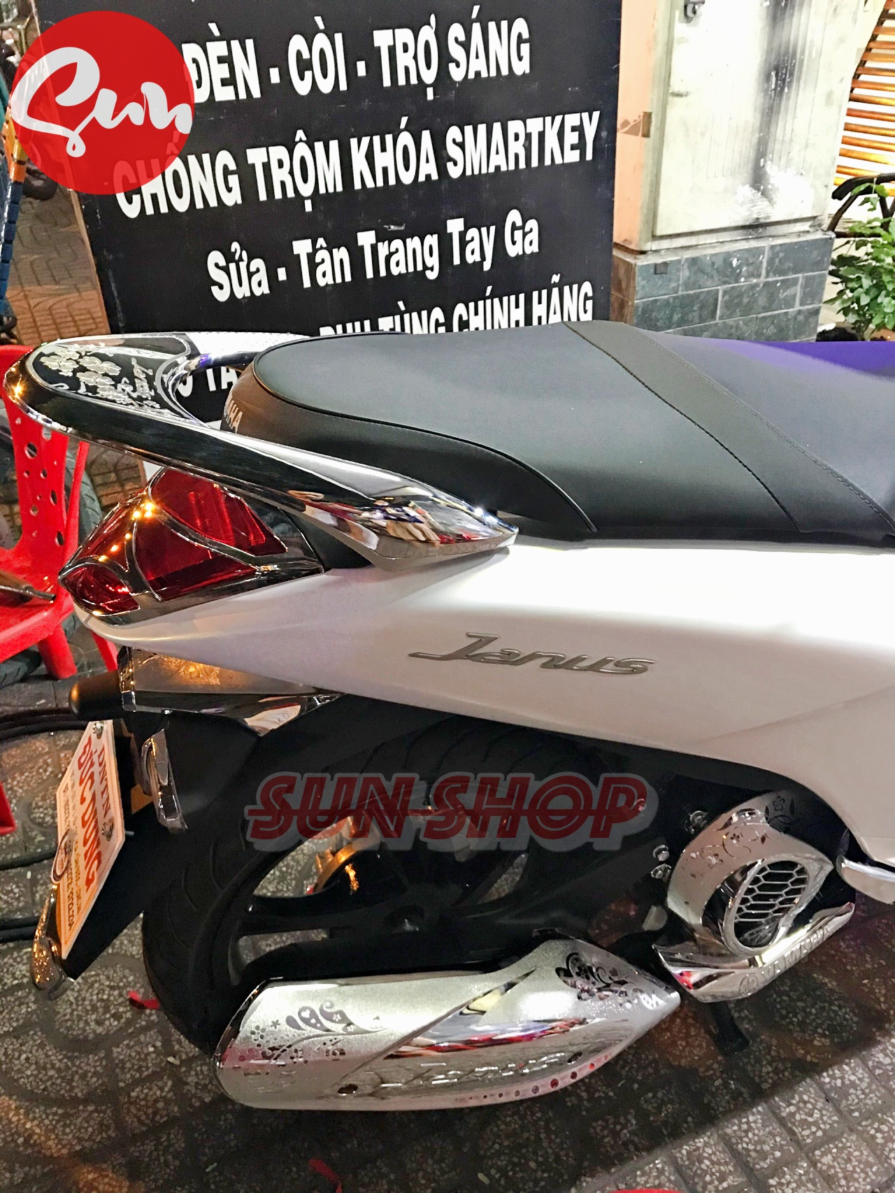 JANUS YAMAHA ỐP PÔ XI CAO CẤP